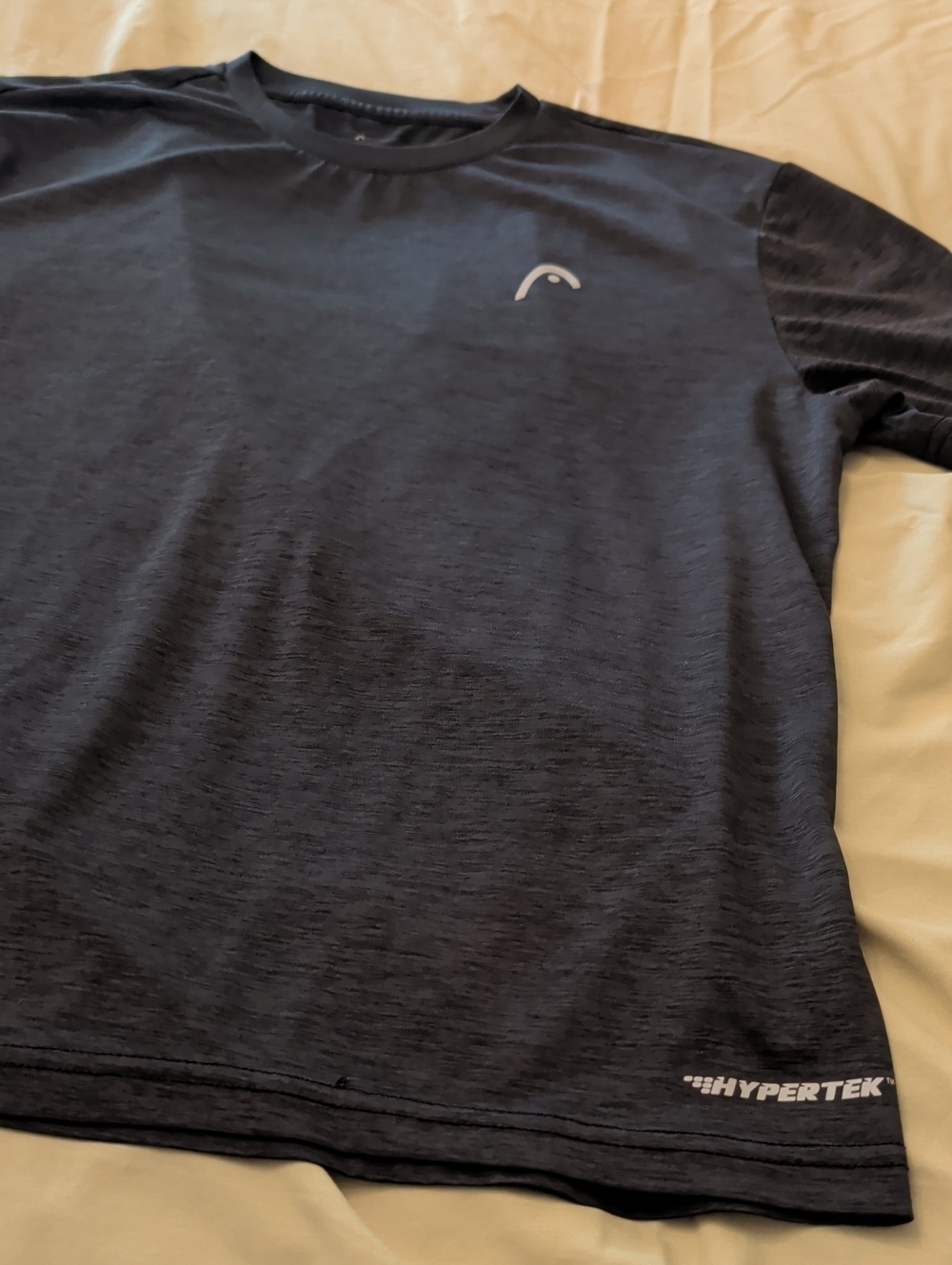 Head Navy and Black Hypertek Short Sleeve Performance Tee